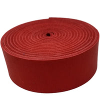 TOFL 1 Inch Red Leather Strap MAIN