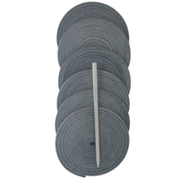 TOFL Baseball Glove Lace Kit 6-Pack Smokey Gray