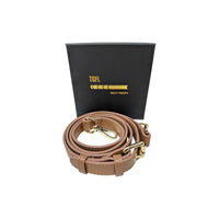 TOFL Purse Straps Adjustable Light Brown Shoulder Strap Replacements 43 To 48 Inches Great Cross-body Strap Elegantly Designed Handbag Straps Quality PU Leather (Light Brown)