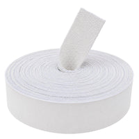 White 5/8 inch leather strap