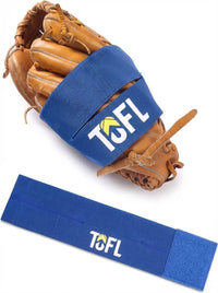 TOFL Baseball Glove Wrap Band Blue