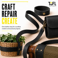 TOFL 7/8 Inch Genuine Leather Strap - PT03