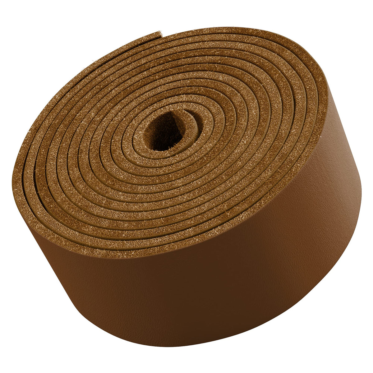 TOFL 3/4 Inch Brown Leather Strap MAIN