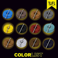 TOFL Softball and Baseball Glove Lace Kit | Mitt Lace Glove Repair Lacing Kit | 2 Leather Laces with Lacing Needle for Catchers Glove