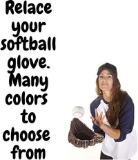 TOFL Softball and Baseball Glove Laces | Mitt Lace Glove Repair Lacing for Catchers Glove | Leather Laces Only (Without Lacing Needle)