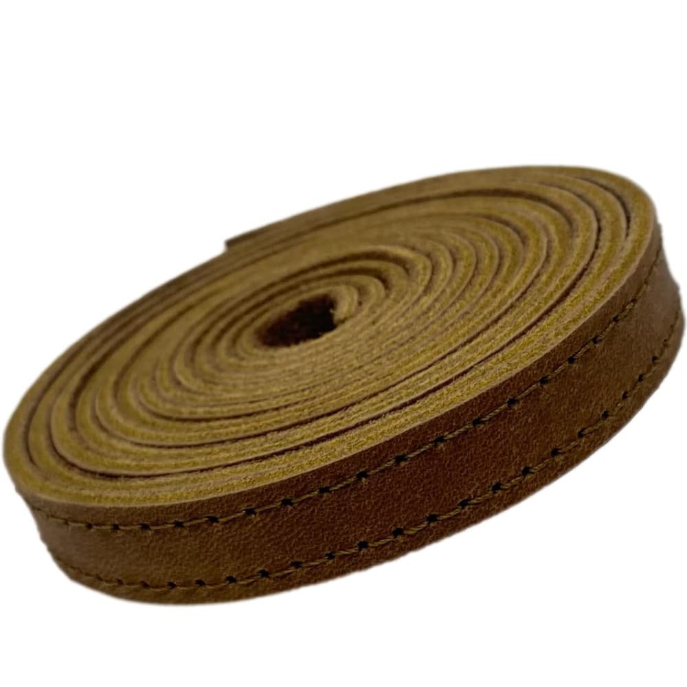 TOFL Medium Brown Leather Strap With Matching Stitching