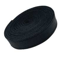 TOFL Black Leather Strap Stitching 3/4 inch