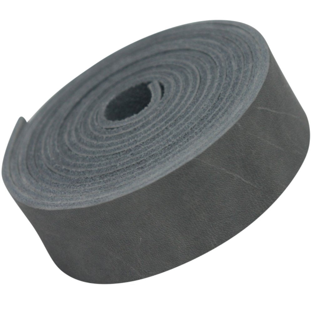 TOFL 1 Inch Smokey Gray Leather Strap MAIN