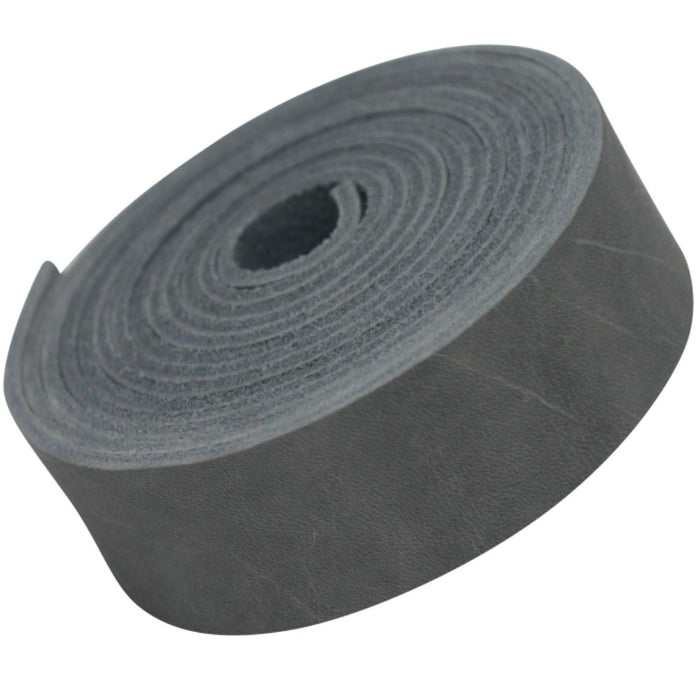 TOFL 1 Inch Smokey Gray Leather Strap MAIN
