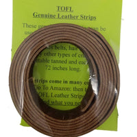 1 Inch 1/16 Thick Leather Strap - PT05