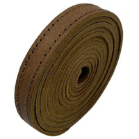 TOFL Medium Brown Leather Strap With Matching Stitching