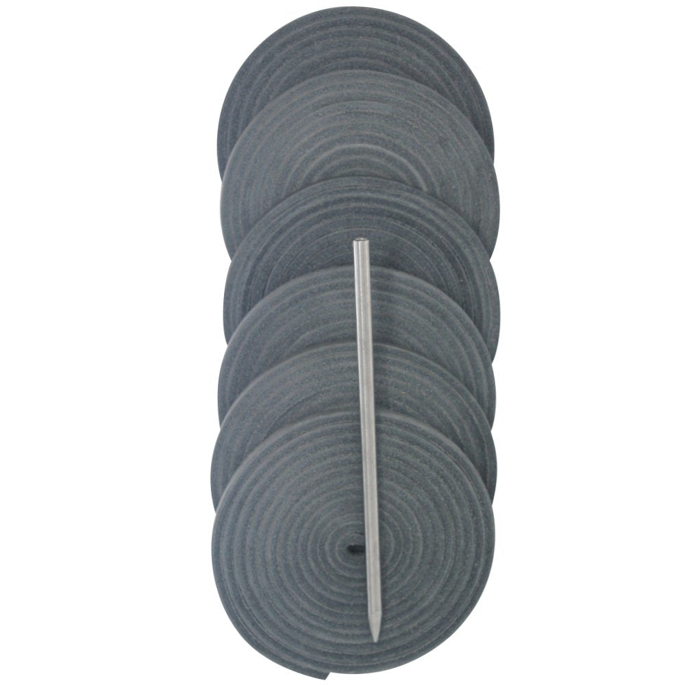 TOFL Baseball Glove Lace Kit 6-Pack Smokey Gray