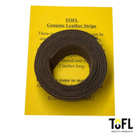 TOFL 48 Inch 2 Wide Leather Strap