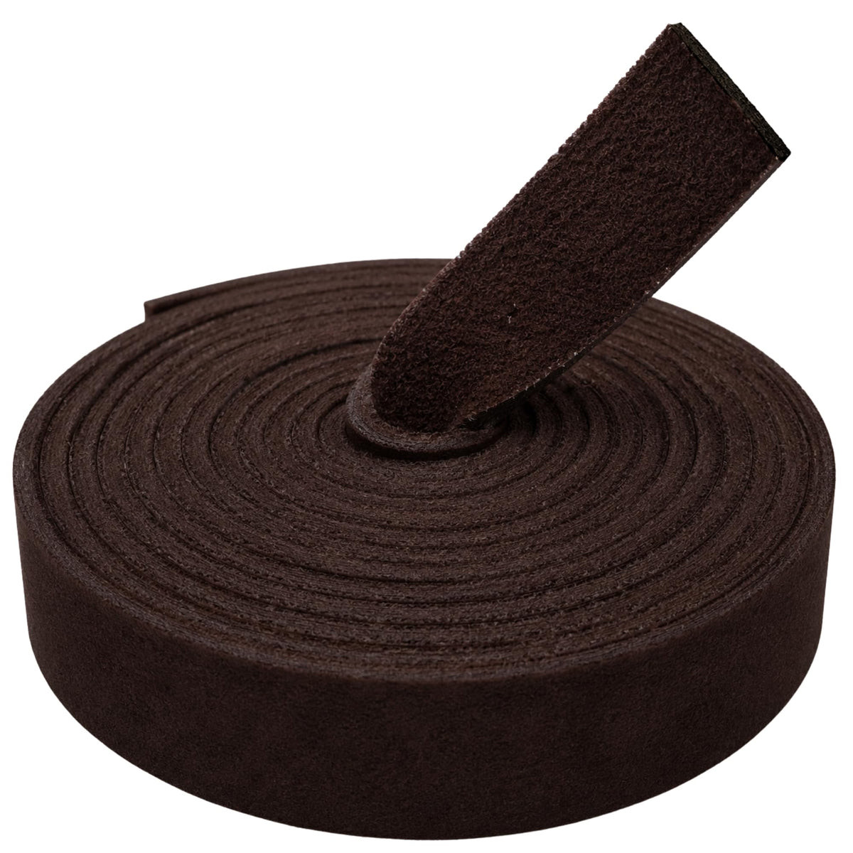 TOFL 1/2 Inch Midnight Brown Leather Strap MAIN