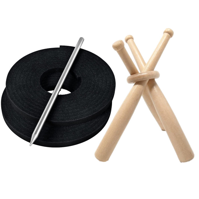 TOFL Baseball Glove Lacing Kit with Display Stand