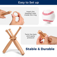 TOFL Baseball Display Stand