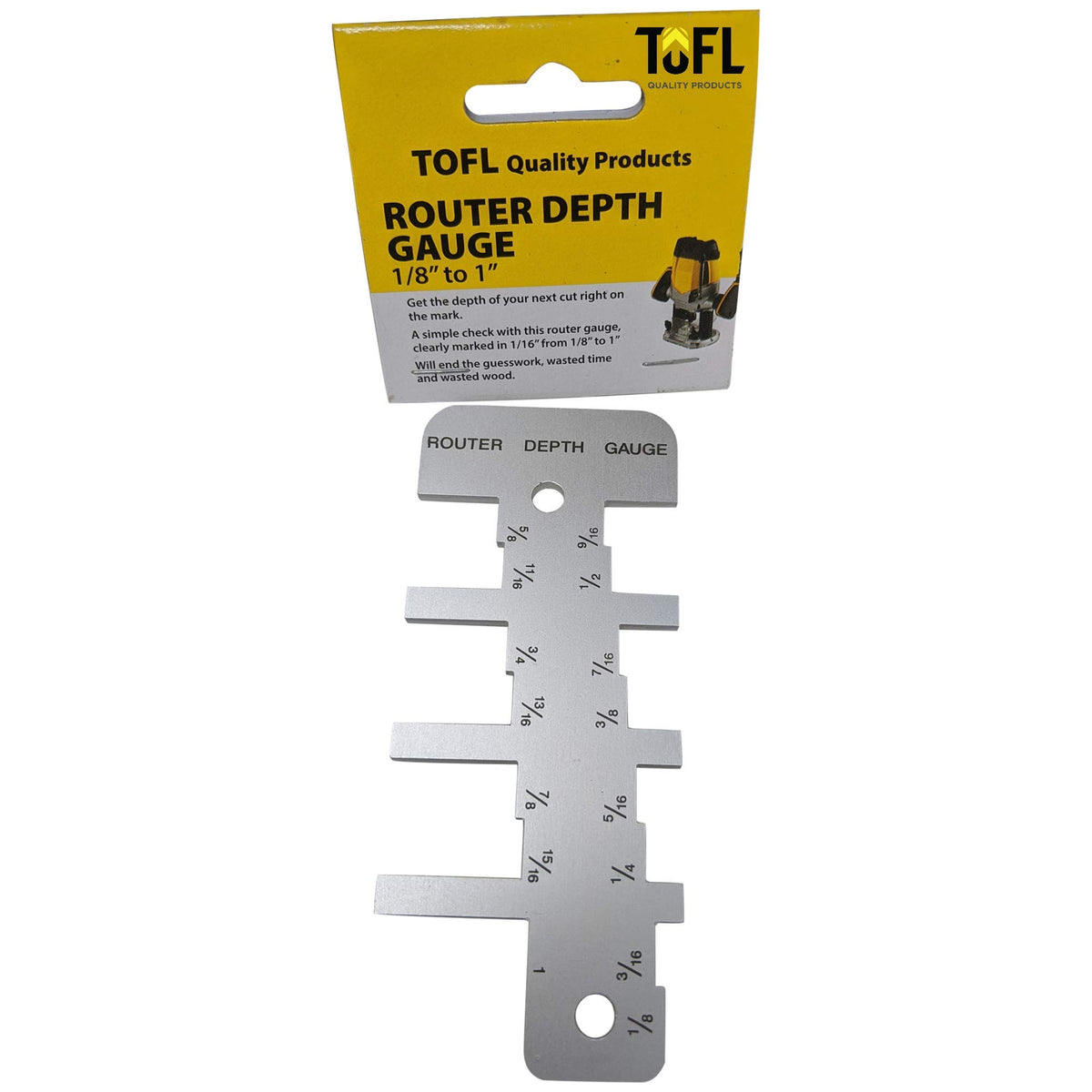 TOFL Router Depth Gauge