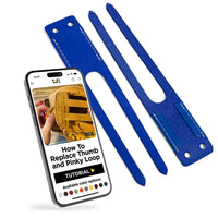 TOFL Thumb Pinky Repair Loops Electric Blue