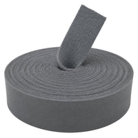 TOFL Genuine Leather Strap | Top Grain Cowhide Strip – Smokey Gray