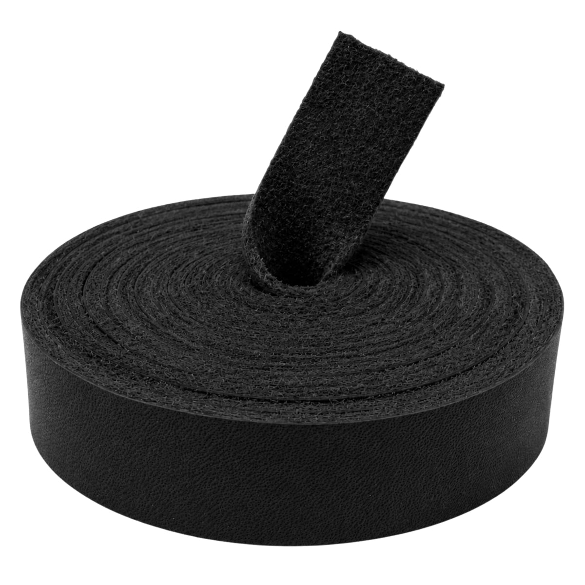 Black 5/8 inch leather strap