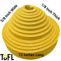 Leather Strap for Crafts & Jewelry | 72 Long × 5/8" Wide × 1/8" Thick (7-8oz)