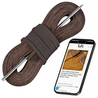 Midnight Brown boat shoe lacing kit