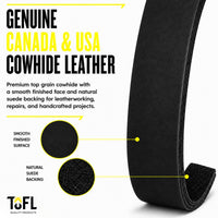 TOFL 7/8 Inch Genuine Leather Strap - PT01