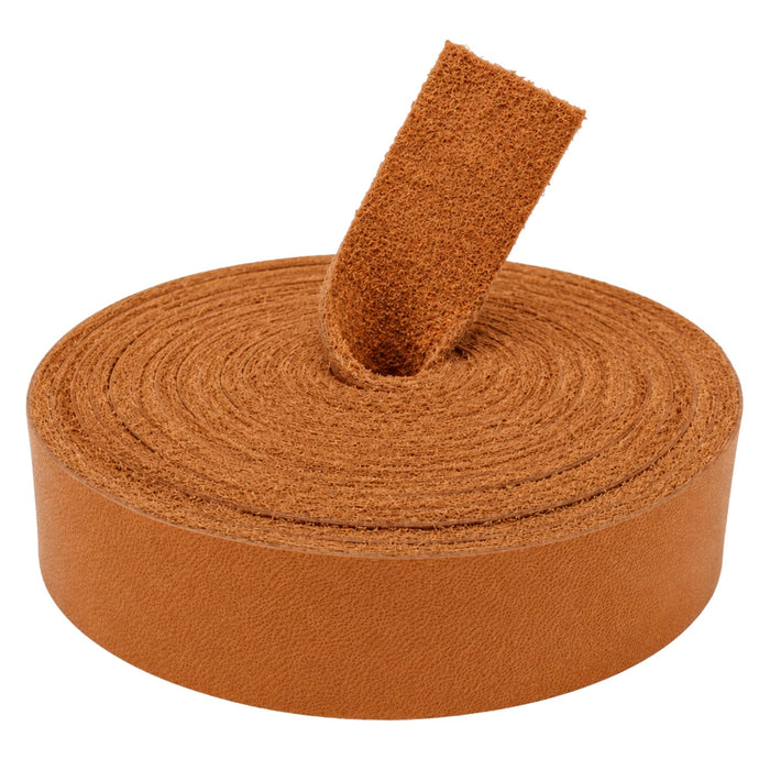 TOFL Genuine Leather Strap | Top Grain Cowhide Strip – Orange