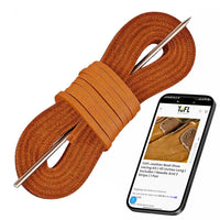 Orange boat shoe lacing kit