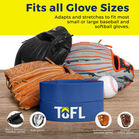 TOFL Baseball Glove Wrap Band