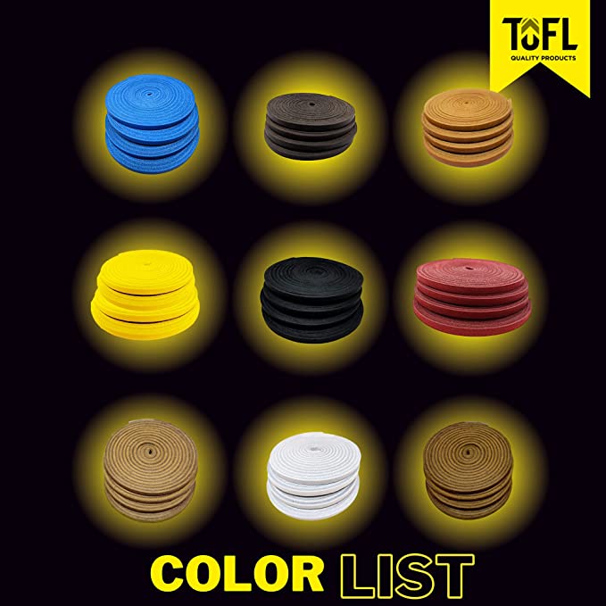 
                  
                    TOFL Softball and Baseball Glove 6-Pack Laces | Mitt Lace Glove Repair Lacing for All Glove Position Types | Leather Laces Only
                  
                