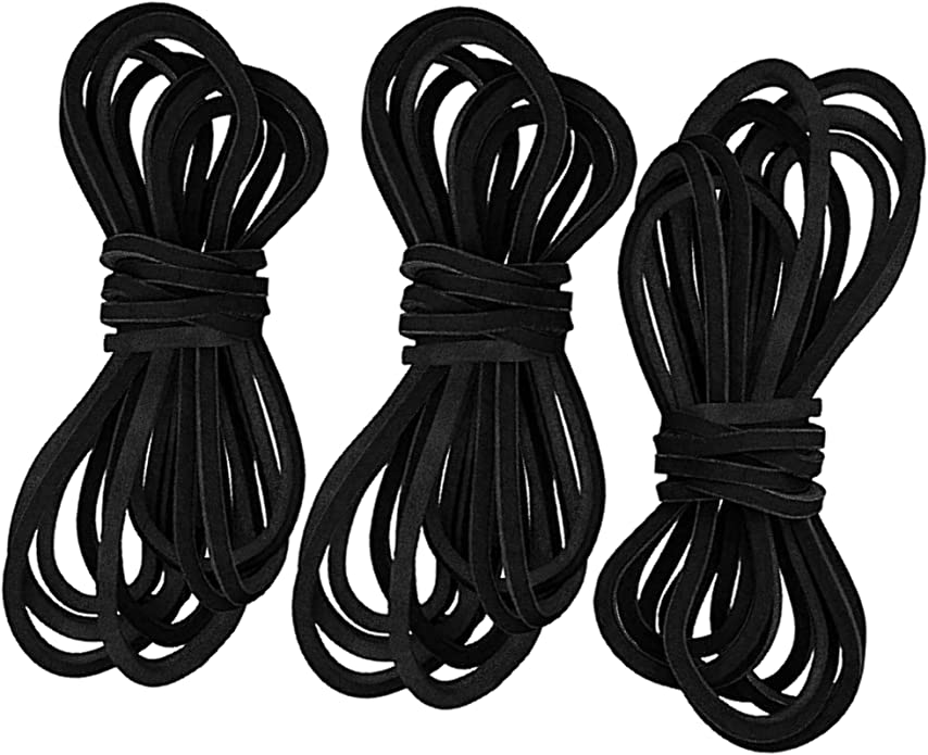 Work Boot Leather Laces Welders Logger 3 PAIRS 72x 9/64 Dark Brown Alm  STRONG