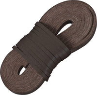 TOFL Leather Boot Laces | 72 Inches Long | 1/8 Inch Thick | 2 Leather Strips | 1 Pair